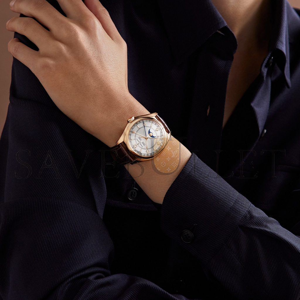 vacheron Co*sta*t*n complete calendar 40 mm pink gold watch 4000e/000r-b438